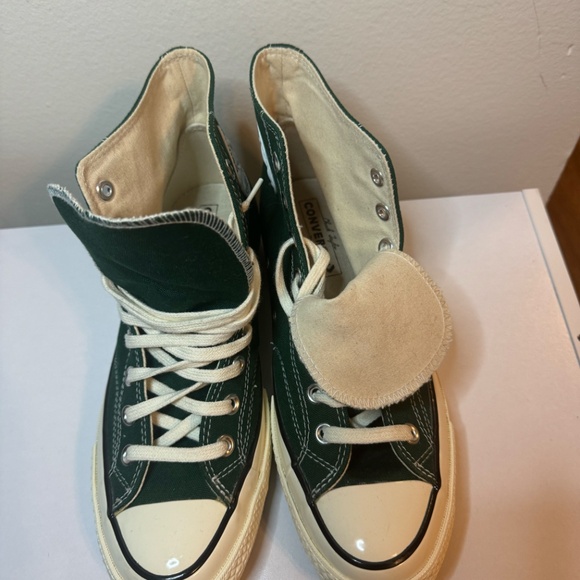 Converse Dark Rich Green Size 8.5 (men's size) - Picture 5 of 10